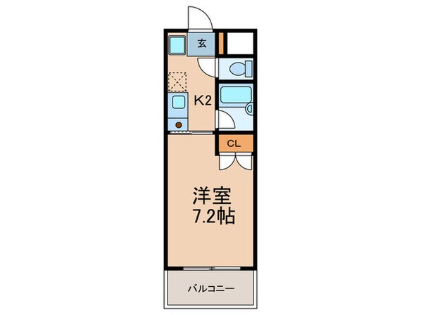 アーバンシティ上本町の物件間取画像